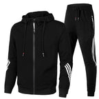 Warren | Men's Relaxed-Fit Tracksuit, Contemporary Two-Piece Set | Animated Apparel