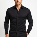 Oliver | Men's Elastic Wrinkle-Resistant Shirt, Long-Sleeve Formal Shirt | Animated Apparel