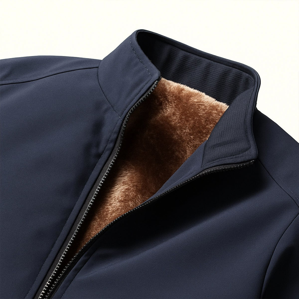 Wyatt | Men's Fleece-Lined Jacket, Relaxed Structured Autumn Jacket | Animated Apparel