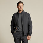 Wyatt | Men's Fleece-Lined Jacket, Relaxed Structured Autumn Jacket | Animated Apparel