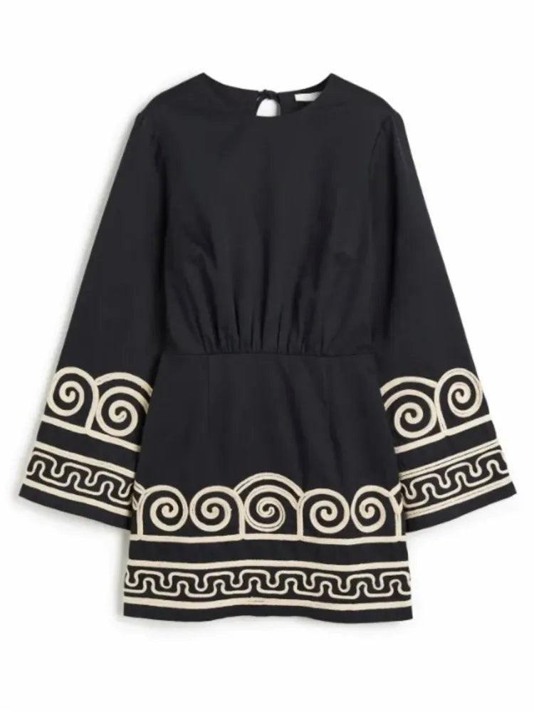 Yara | Women's Artistic Kaftan Dress - image 5